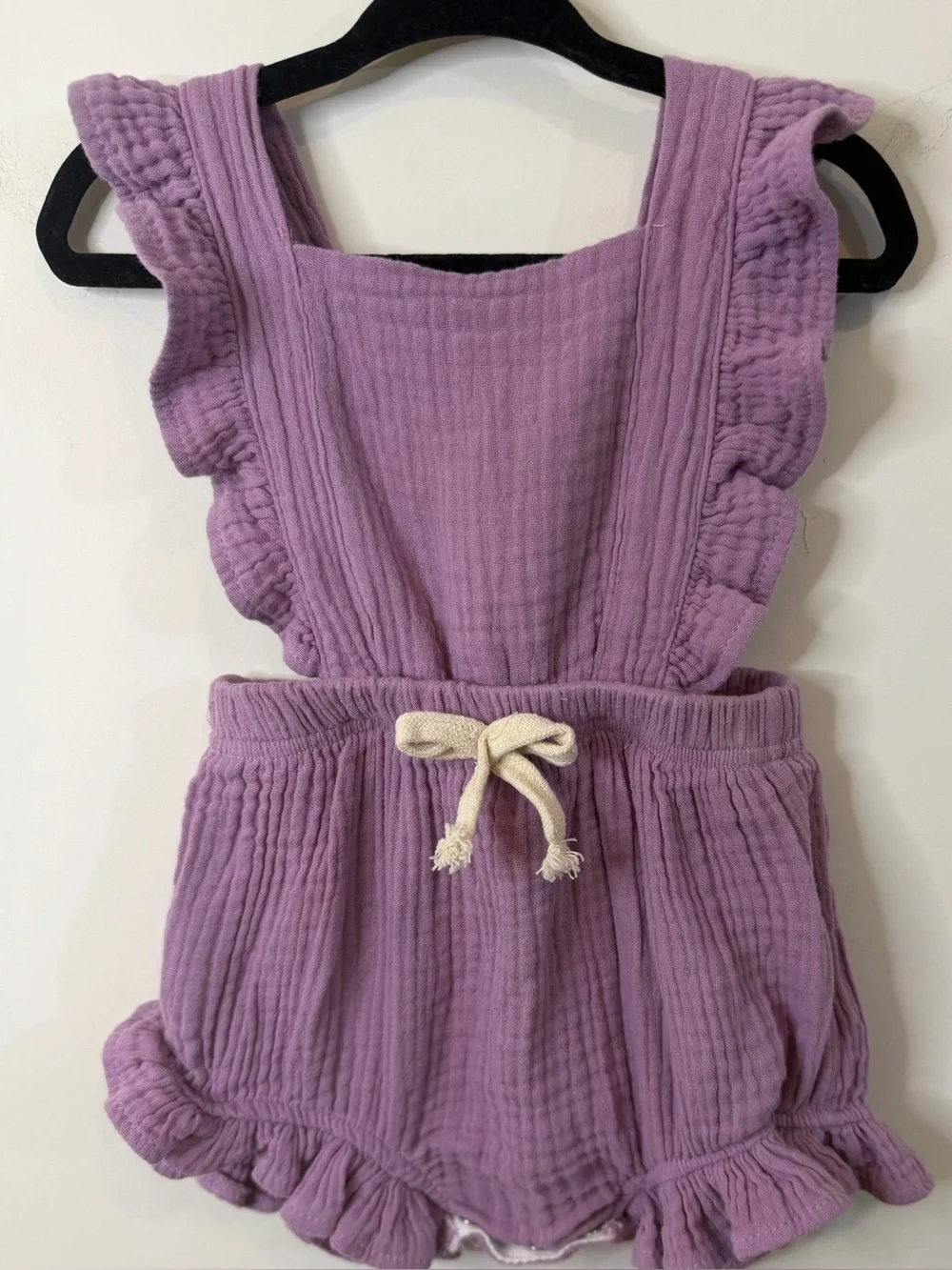 Reverie Threads Sofia Romper Violet Purple Boho 6-12M